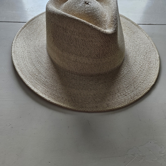 Brixton exclusive Marcos Fedora Limited straw hat- size large - Picture 2 of 8
